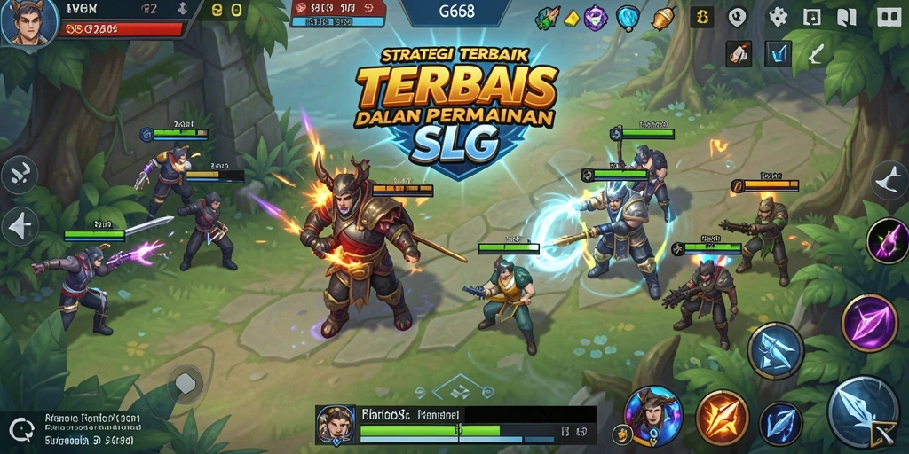 Tampilan gameplay G668 yang menantang dan menarik dalam genre SLG.