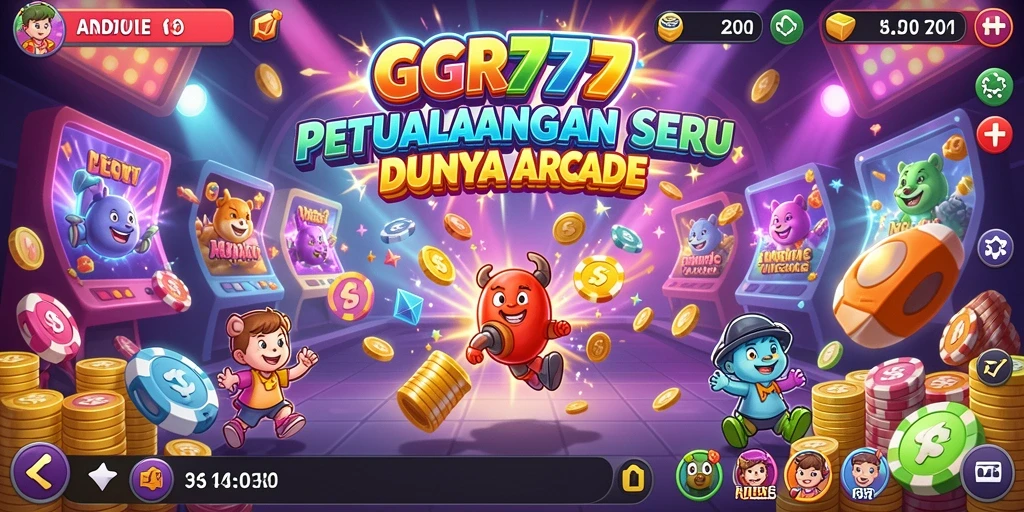 Tangkapan layar GGR777 menampilkan gameplay Arcade yang menarik dan seru.