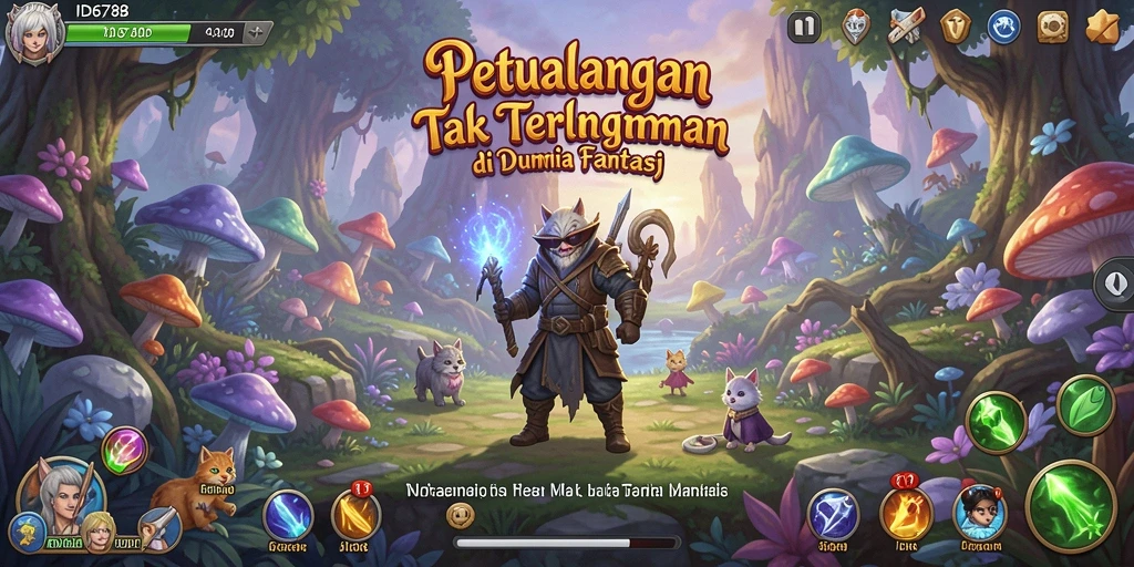 Screenshot utama ID6788 menampilkan momen epik gameplay petualangan.