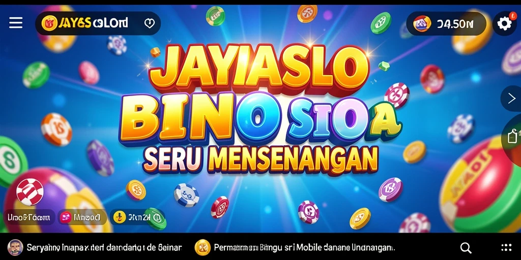 Tampilan gameplay seru dari JAYASLOT saat bermain Bingo.