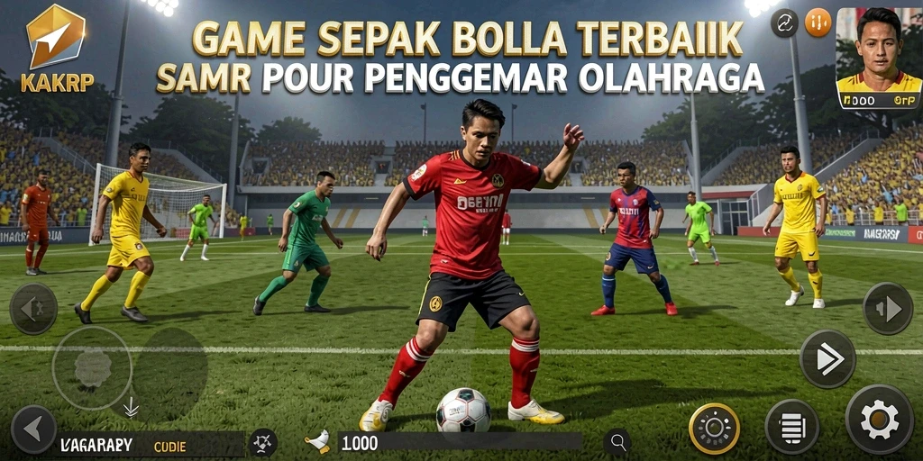 Tampilan gameplay KAKRP yang menakjubkan dan mendebarkan.