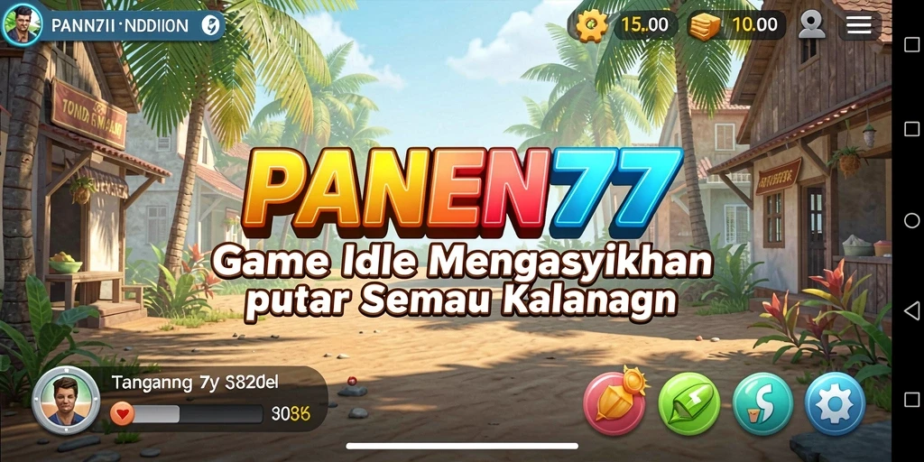 Tampilan gameplay seru di PANEN77 dengan grafis yang menarik dan interaktif.