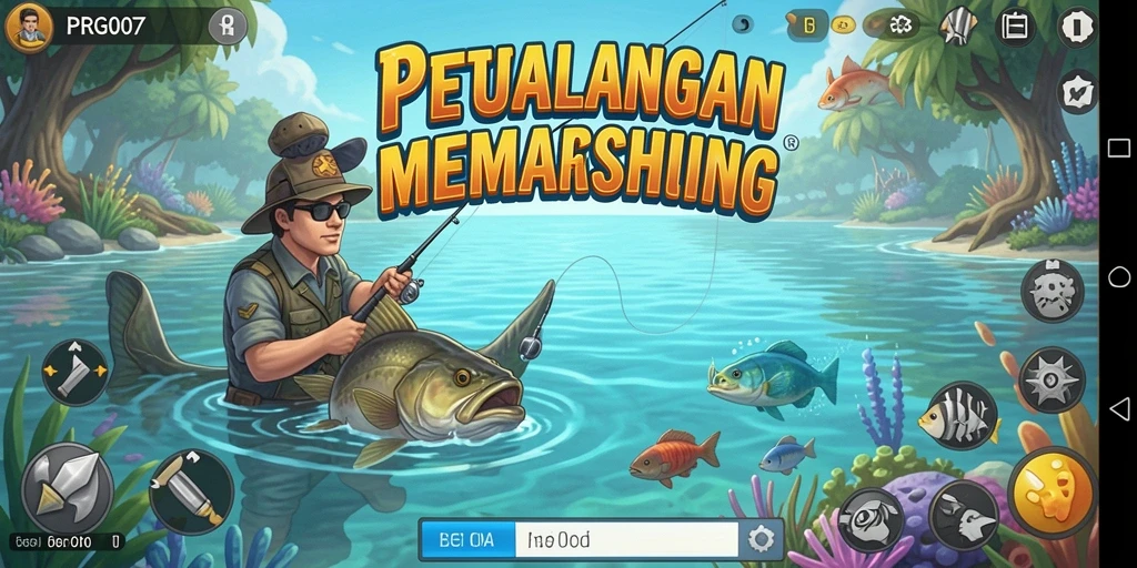 Tampilkan momen seru menangkap ikan di PRG007.