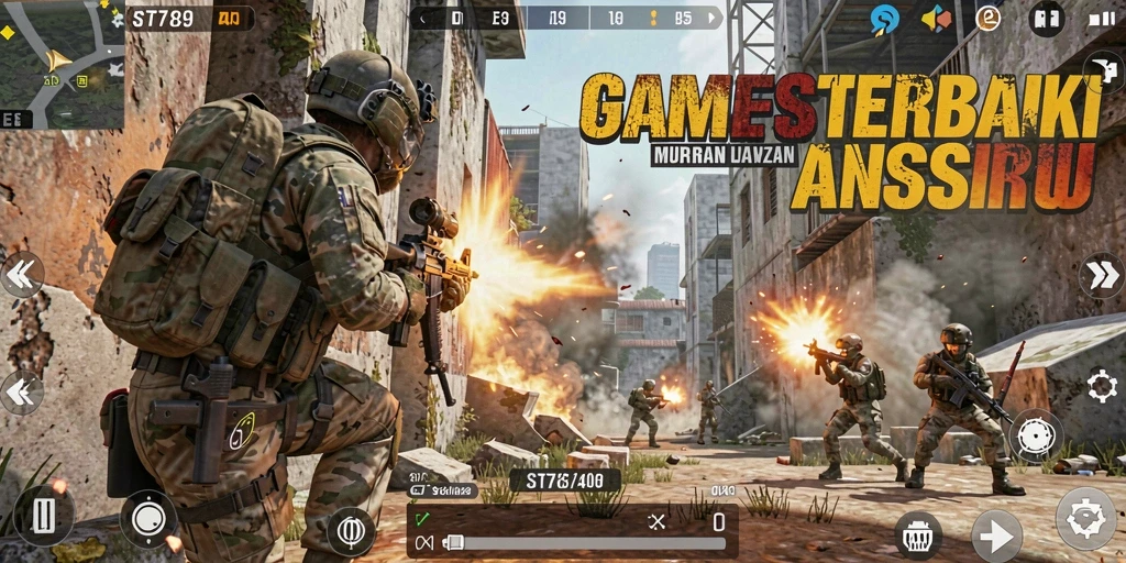 Tampilan gameplay ST789 yang menegangkan dan dinamis.